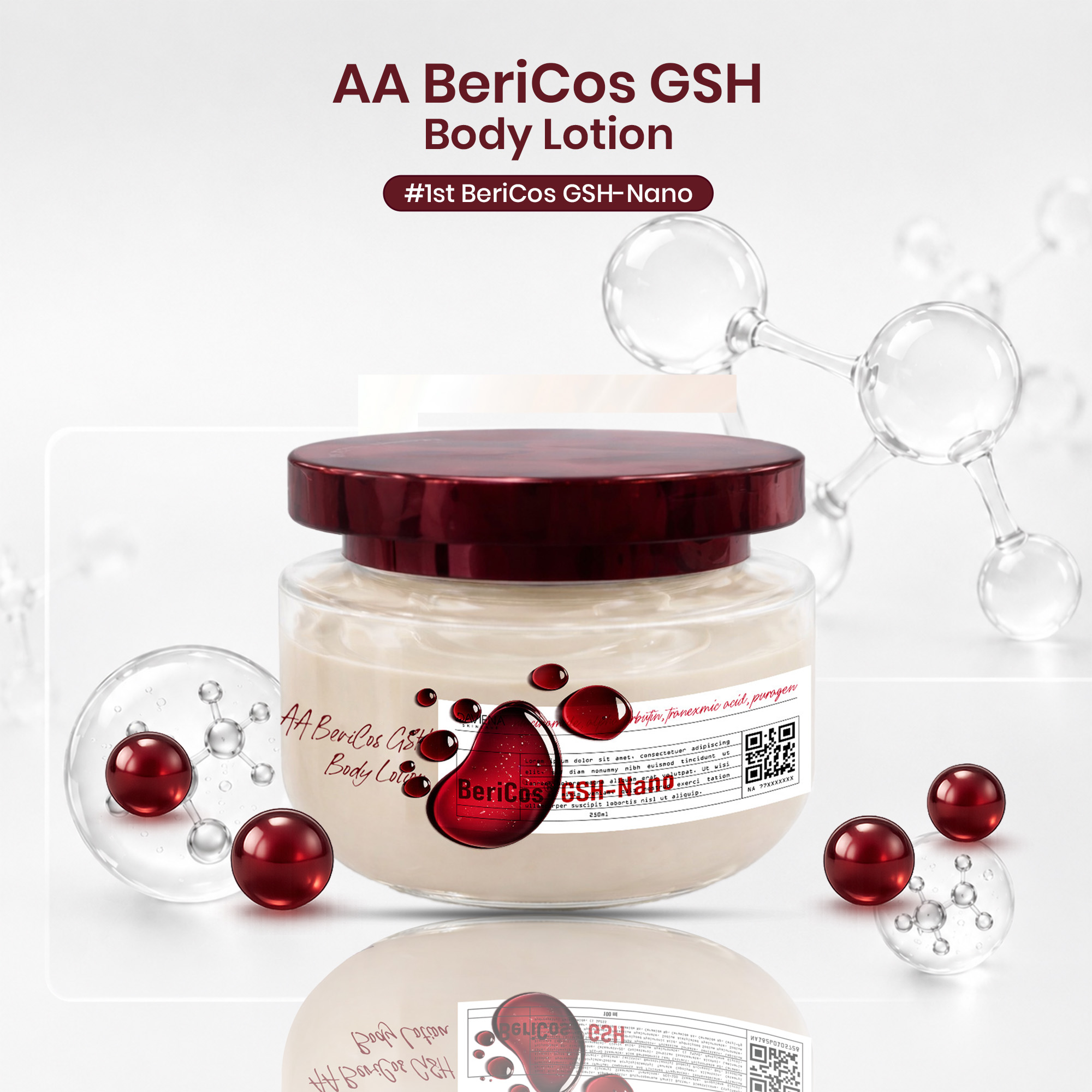 AA Bericos GSH Body Lotion 250gr